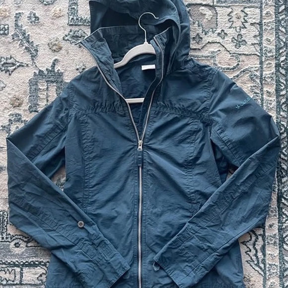 Columbia Jacket Womens Dark Blue Cargo Size SMALL - Picture 1 of 2